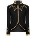 thumbnail image 1 of Qertyioot Hauts pour Hommes Mode Veste Décontractée Extérieur Manches Longues Manteau Chaud, 1 of 5