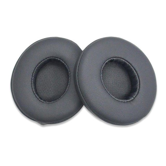 QualitChoice Headphone Cushion Ear Pads Noise Cancelling Sponge Earmuff Protection Accessories Replacement for Studio for Solo 2 Wireless Titanium color 1Set