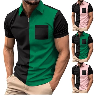 Sentmoon Mens's Sleeveless Tops Oversized Relaxed Turndown Collar Short Sleeve Mens's Summer Clothes with Pockets Casual Blouses for Mens Stylish for Hiking & Camping S