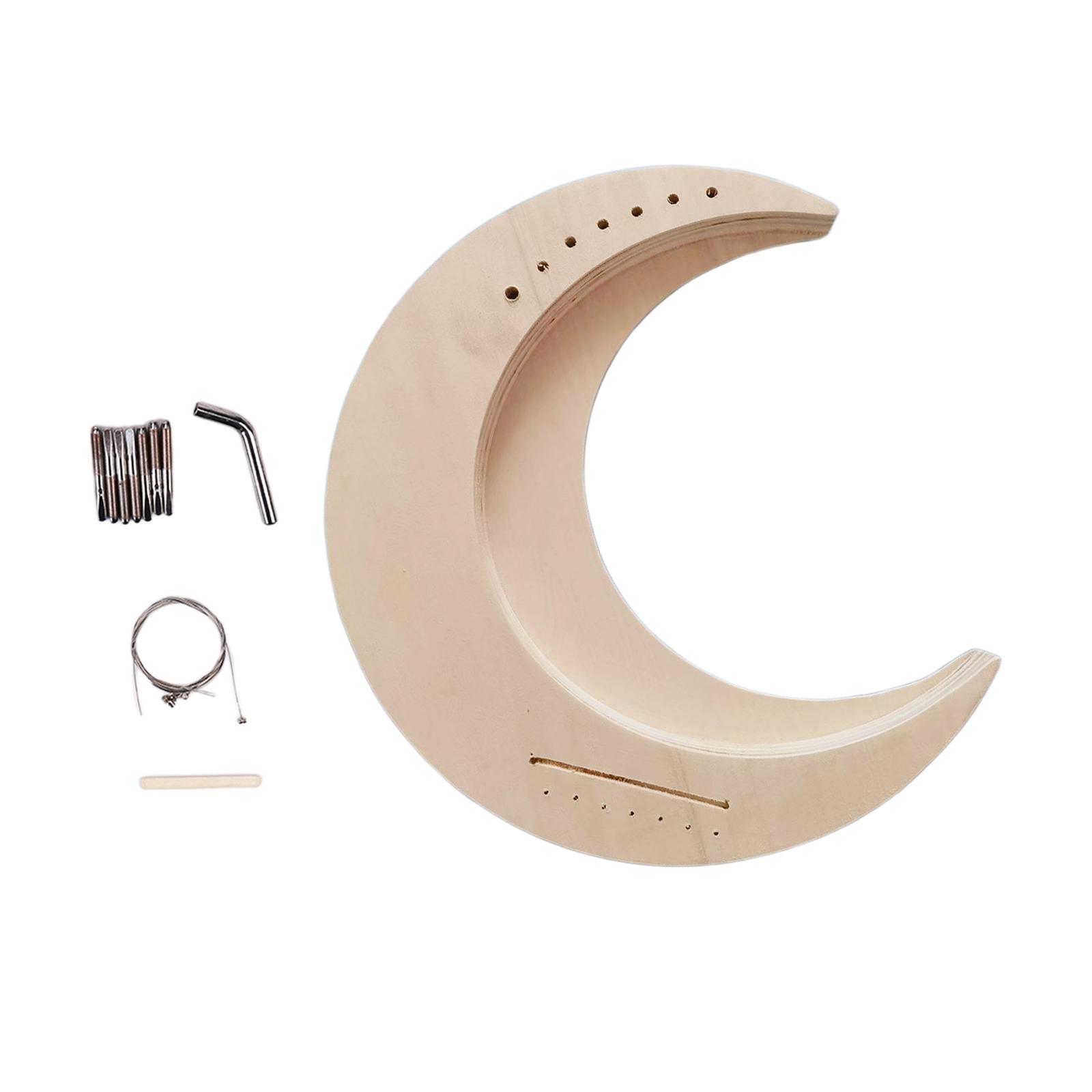 Ensemble de Bricolage 7 Fils, Matériel de Fabrication de Harpe, Harpe Portable DIY, Style B