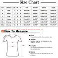 thumbnail image 3 of Plebaso Hauts d'Été pour Femmes T-Shirts à Œillets Mode Décontracté Manches Courtes Blouses Amples Dégradées, 3 of 7