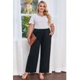 thumbnail image 4 of POGLIP Women's Plus Size Black pants, 4 of 6