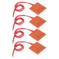 thumbnail image 1 of Silicone Warmer Pad, 50x50mm Heating Mat Flexible  For Barrel, 1 of 8