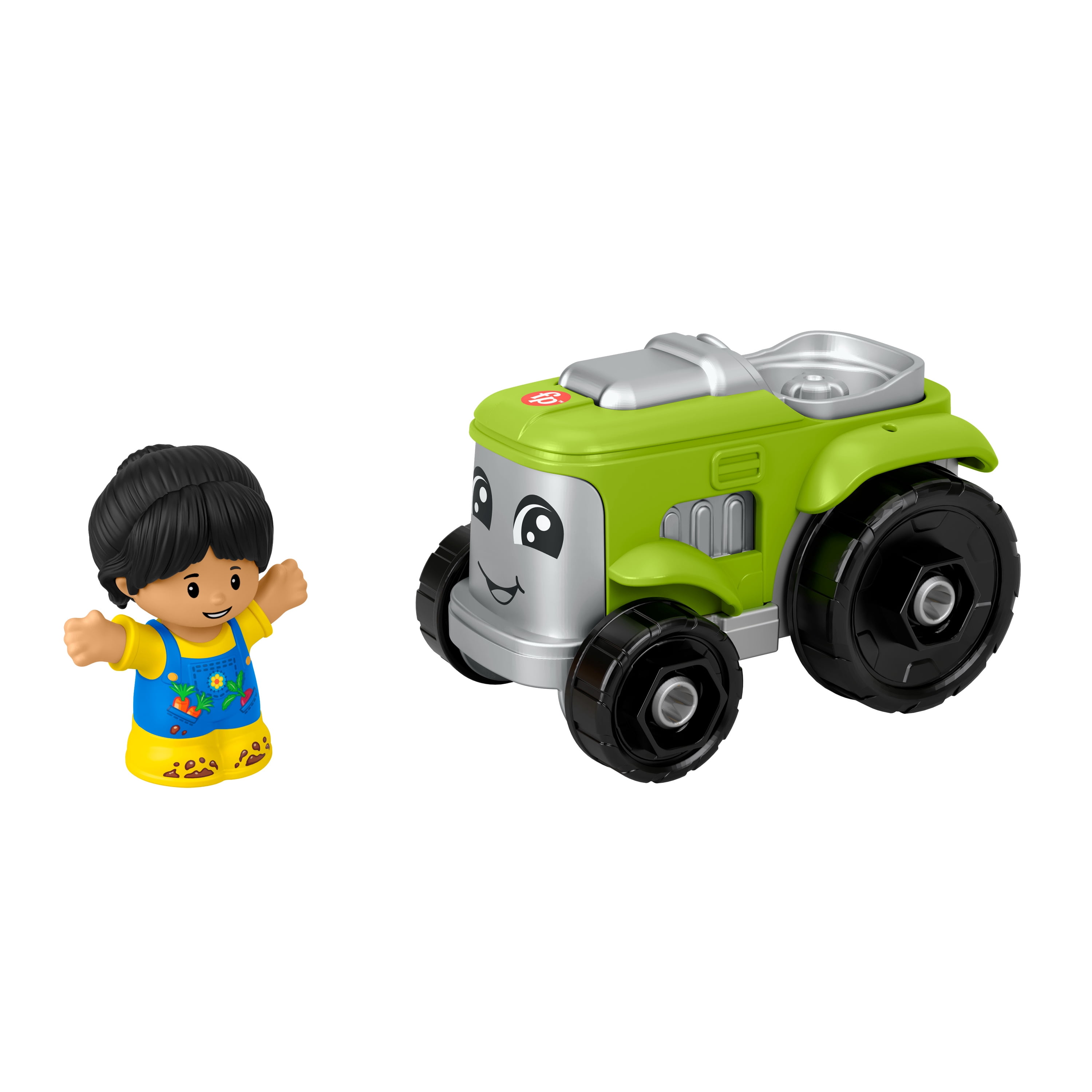 Fisher-Price Little People Tractor Farm Toy & Figure Set for Toddlers, 2 Pieces