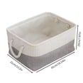 thumbnail image 2 of Panier de Rangement Pliable en Tissu pour l'Organisation de la Maison – Rangement pour Garde-Robe, Jouets et Lessive avec Poignées Robustes, 2 of 5