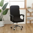 thumbnail image 1 of Solid Color Brushed High Elastic Chair Cover Soft And Comfortable Chair Seat Cover -proof And- Chair Slipcover Suitable For Dining Chair, 1 of 5