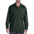 thumbnail image 3 of Dickies Chemise de Travail à Manches Longues pour Homme, 3X, Vert Chasseur, 3 of 3