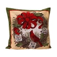 thumbnail image 2 of Naittoop Clearance 2024! New Christmas decorations sofa back cover Christmas pillowcase, 2 of 3