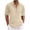 Beige, variant on hotojiny Mens Cotton Linen Henley Shirts 2025 Fall Long Sleeve Yoga Summer Tops Casual Button Collared Beach Vaction T-Shirt
