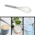 thumbnail image 3 of Manual Whisk, Stainless Steel Kitchen Whisk  for Blending, 3 of 8