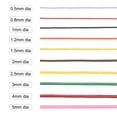 thumbnail image 4 of Unique Bargains Beading Thread Bracelet Weave Bead Craft Cord 1.5mm 158M/Roll (172-Yards) Decorative String, Orange, 4 of 7