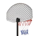 thumbnail image 2 of Filet de basketball classique portable Backyard Lifestyles – Hauteur réglable de 63 po à 82,5 po , panneau arrière en polyéthylène, poteau en acier, utilisation en extérieur, 2 of 4