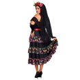 thumbnail image 3 of Costume Grande Taille pour Femme Lady of the Dead, 3 of 6