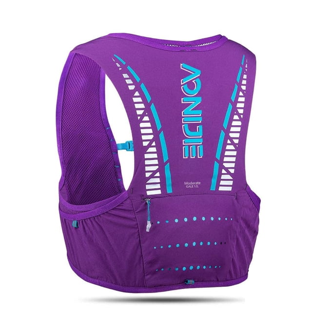 AONIJIE Sac à Dos d'Hydratation Sac Gilet de Course pour Femmes et Hommes Marathon Course sur Sentier Jogging Cyclisme Randonnée