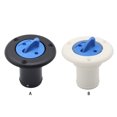thumbnail image 2 of Becaristey Plastique RV Couverture de Trappe d'Eau Couverture de Réservoir d'Eau d'Entrée Couvercle de Trappe Couvercle de Réservoir RV Accessoire de Yacht Noir 1Set, 2 of 6