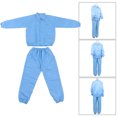 thumbnail image 4 of Paint Protective Work Clothes, ESD Coat Polyester Stand Collar Style Exquisite Workmanship Non Tight  For Food S,M,L,XL,XXL,XXXL,XXXXL, 4 of 8