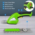 thumbnail image 2 of SereneLife Coupe-Herbe Électrique Rechargeable Sans Fil & Taille-Haie, 2 of 7