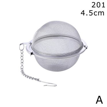 Passoire à Soupe et à Ragoût en Acier Inoxydable, Écran à Maille Fine, Boule de Cuisine pour Assaisonnement J6M9 G4F5