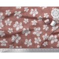 thumbnail image 2 of Soimoi Rayon Fabric Leaves & Floral Artistic Print Fabric by Yard 42 Inch Wide, 2 of 4