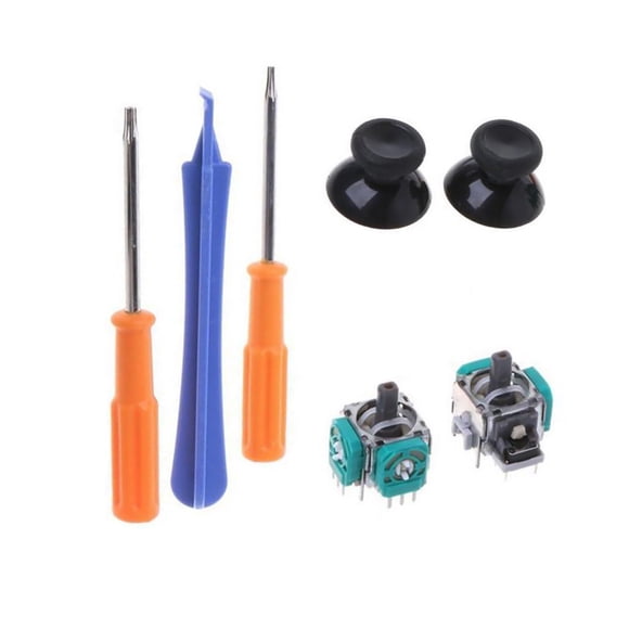 EIGTHTAIL 2x 3D Spare Joystick Game Controller Joystick Replacement Kit for Xbox One Controller