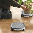 thumbnail image 3 of Rbaofujie Universal Wheel Round Plastic Base Mobile Flowerpot Tray Thickened Resin Universal Wheel with Brake Strap Water Box Drawer Tray with Wheel Flower Support, 3 of 5