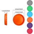 thumbnail image 2 of Product Category Closure Bags & Lids & Boxes Product Title Silicone Easy Pull Can Lid for and Beverage Storage Leak-Proof Sealing Reusable Kitchen Can Lid, 2 of 4