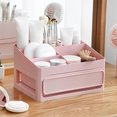 thumbnail image 3 of Ruiboury Detachable Case Box Makeup Storage Grid Jewelry Display Cosmetics Drawer Sundries Lipsticks Holder Office Cabinet Light Gray, 3 of 6