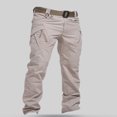thumbnail image 3 of cllios Men's Cargo Pants Plus Size Multi Pockets Pants Outdoor Work Trousers Comfortable Camping Cargo Pants, 3 of 6