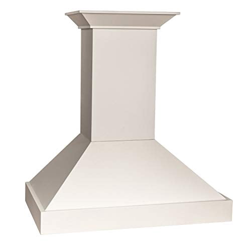ZLINE 30 in. Wooden Wall Mount Range Hood in Cottage White