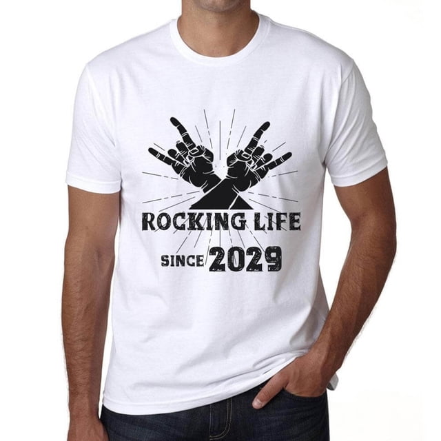 T-Shirt Graphique pour Homme Berçant la Vie depuis 2029