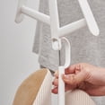 thumbnail image 4 of JWshufel Shoe Drying Rack with Windproof Rotating Hook High Capacity Storage for Shoes Scarves Belts Hats Polypropylene Long Lasting Material for Home Organizer 360 Degree Hanger, 4 of 7