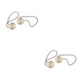 thumbnail image 3 of yingyy 1/2/3/5 2 Pcs Attache de Rideau Rond Polyester Remplacement Style Simple Cuisine Pare-Soleil Fixation Beige 2 Pcs, 3 of 6