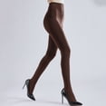 thumbnail image 5 of Women's Solid Color Soft Opaque Tights with Comfortable Stretch for Everyday Wear, 5 of 5