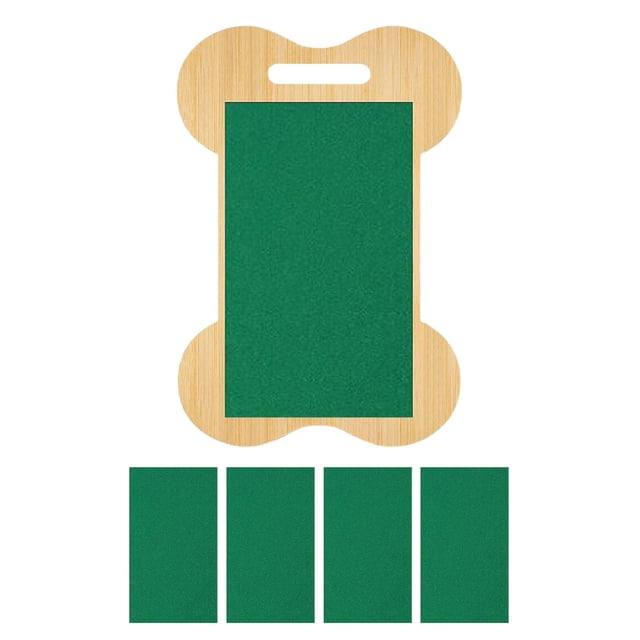 DOLITY Tapis à Griffer pour Chien pour Ongles Résistant à l'Usure Anti-Stress Tapis à Griffer pour Ongles Vert