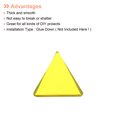 thumbnail image 4 of Uxcell 200g Stained Glass Mosaic Triangle 0.55'' Bright Yellow Glass Mosaic Tiles Bulk for Craft Handmade Project, 4 of 8