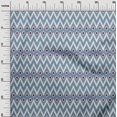 thumbnail image 2 of oneOone Tissu Popeline de Coton Chevron Ikat Imprimé au Mètre 42 Pouces de Large, 2 of 4