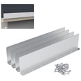thumbnail image 2 of For Home Roofs Gutter Splash Guards Gutter Valley Guard For Gutter Corners, 2 of 11