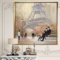 thumbnail image 3 of Love in Paris VI - Toile Encadrée Romantique Style Campagne Française, 3 of 3