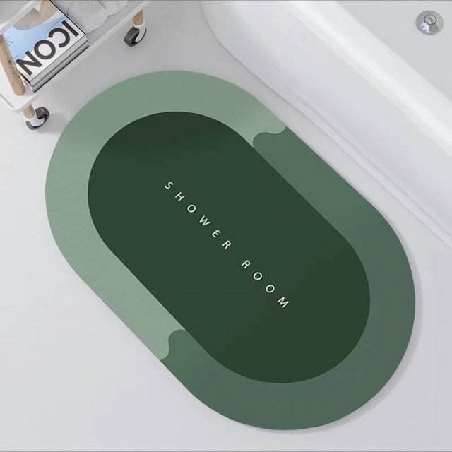 Super Absorbent Bath Mat Bath Rugs Quick Drying Bathroom Rug Non-slip Entrance Doormat Nappa Skin Floor Mats Toilet Carpet Home Decor