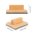 thumbnail image 2 of SOPOTUTU Textured Effects Sponge Applicator Sponge Scraper Beech Wood 1Pack, 2 of 6