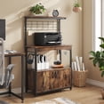 thumbnail image 4 of Bestier 3-Tier Kitchen Baker's Rack Microwave Oven Stand with Cabinet, 4 of 8