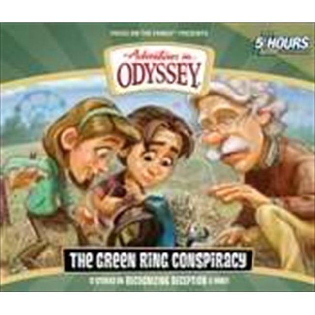 Focus On The Family 52123 Aventures Disque dans l'Odyssée V53 Bague Verte Conspiration 4Cd