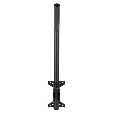 Starlink Support Mural Court, Trousse de Montage Starlink Ajustable, Support de Poteau en Aluminium Starlink avec Adaptateur de Montage Starlink, Support de Toit Starlink pour Trousse Internet Starlink