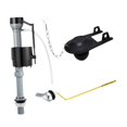 thumbnail image 3 of GUOOL Toilet Fill Valve Portable Toilet Component Height Adjustable Toilet Inlet Valve Black T4241, 3 of 9