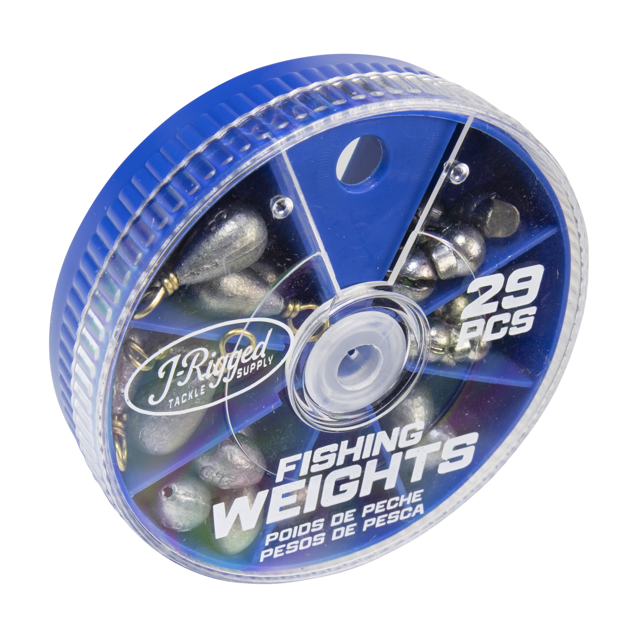 J-Rigged Tackle Supply Fishing Weight Assortment