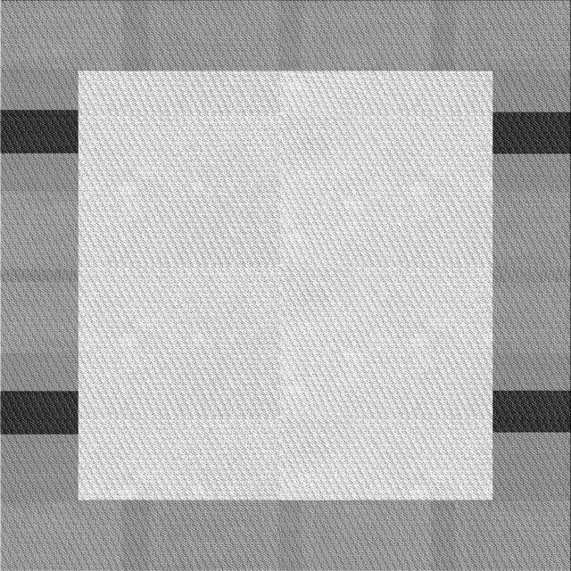 Ahgly Company Machine Washable Indoor Square Transitional Gunmetal Gray Area Rugs, 5' Square