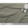 thumbnail image 2 of Soimoi Poly Georgette Fabric Scientific Lab Equipments Education Theme Printed Fabric 1 Yard 42 Inch Wide, 2 of 3