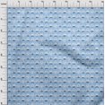 thumbnail image 4 of oneOone Velvet Baby Blue Fabric Medical Craft Projects Decor Fabric Printed By The Yard 58 Inch Wide, 4 of 4