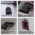 thumbnail image 3 of Solar Double Cable Entry Gland Box, Solar Dual Cable Entry Connector,Solar Panel Cable Entry Housing,Weatherproof Double Cable Entry Gland Box for Solar Project on Rv, Campervan, B, 3 of 7