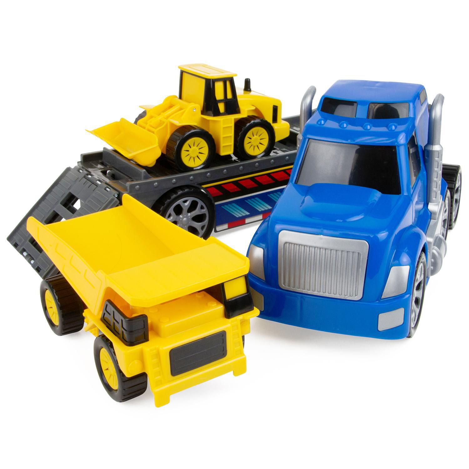 Kid Connection Big Rig Hauler Construction Set